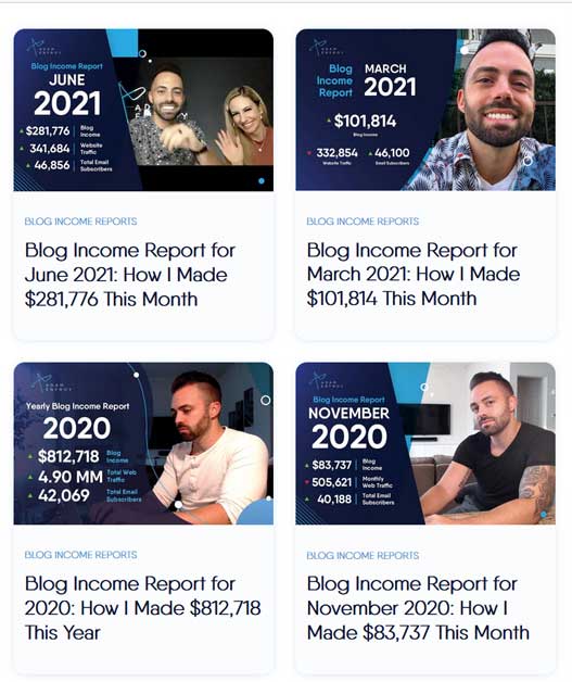 Yes, Bloggers like Adam Enfryo makes hundred of thousands of dollar per month from blogging.