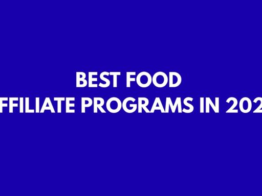 Best Food Affiliate Programs In 2026